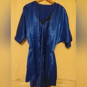 Two-piece nightgown Satin